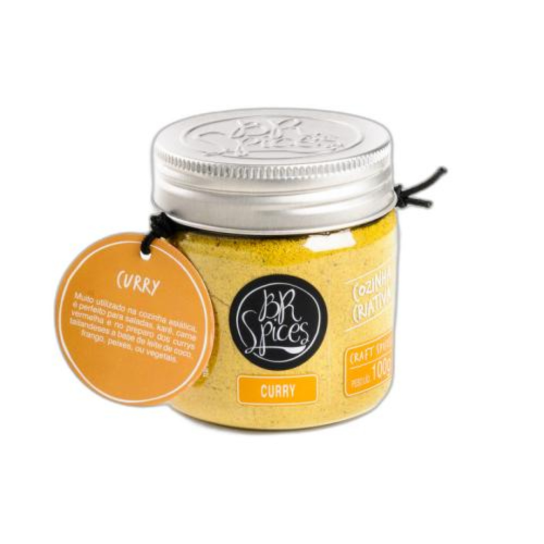Detalhes do produto Tempero 100Gr Br Spices Curry