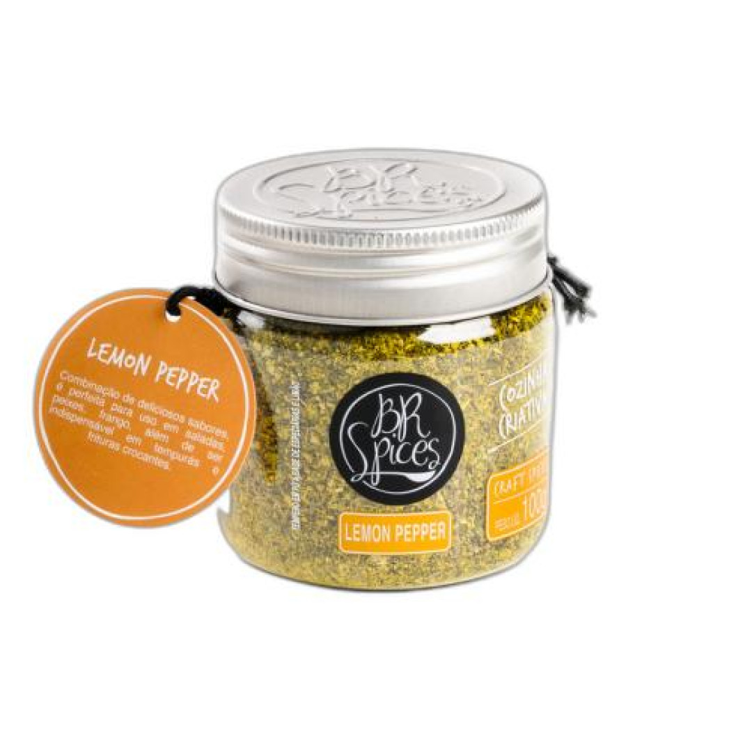 Detalhes do produto Tempero 100Gr Br Spices Lemon Pepper