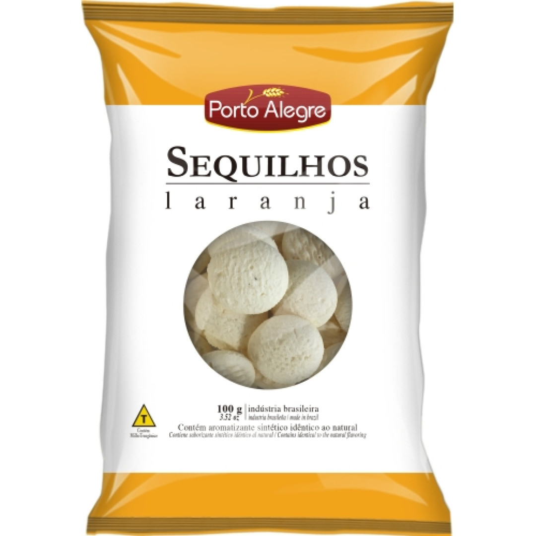 Detalhes do produto Bisc Sequilho 100Gr Porto Alegre  Laranja