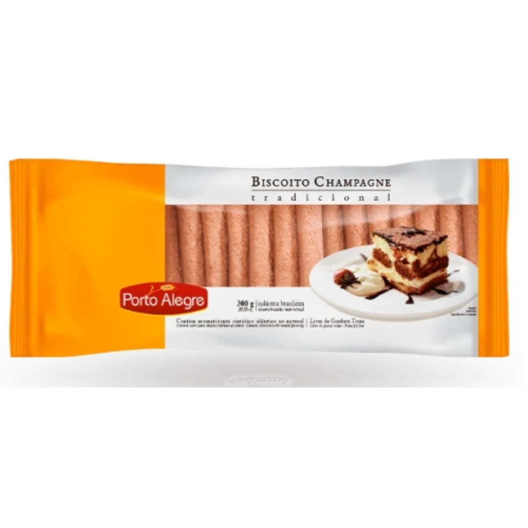 Detalhes do produto Bisc Champagne 300Gr Porto Alegre Tradicional