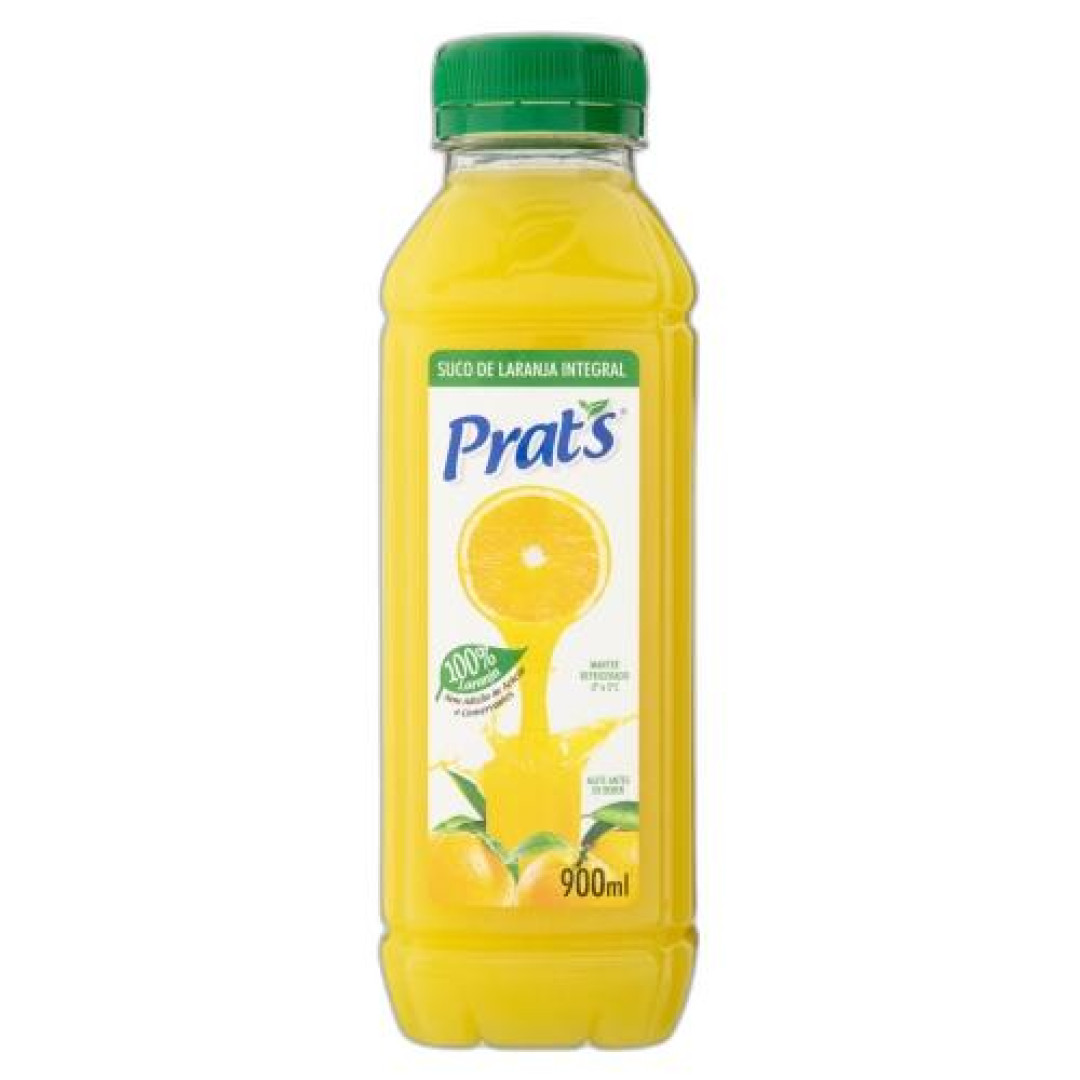 Detalhes do produto Suco 900Ml Prats  Laranja