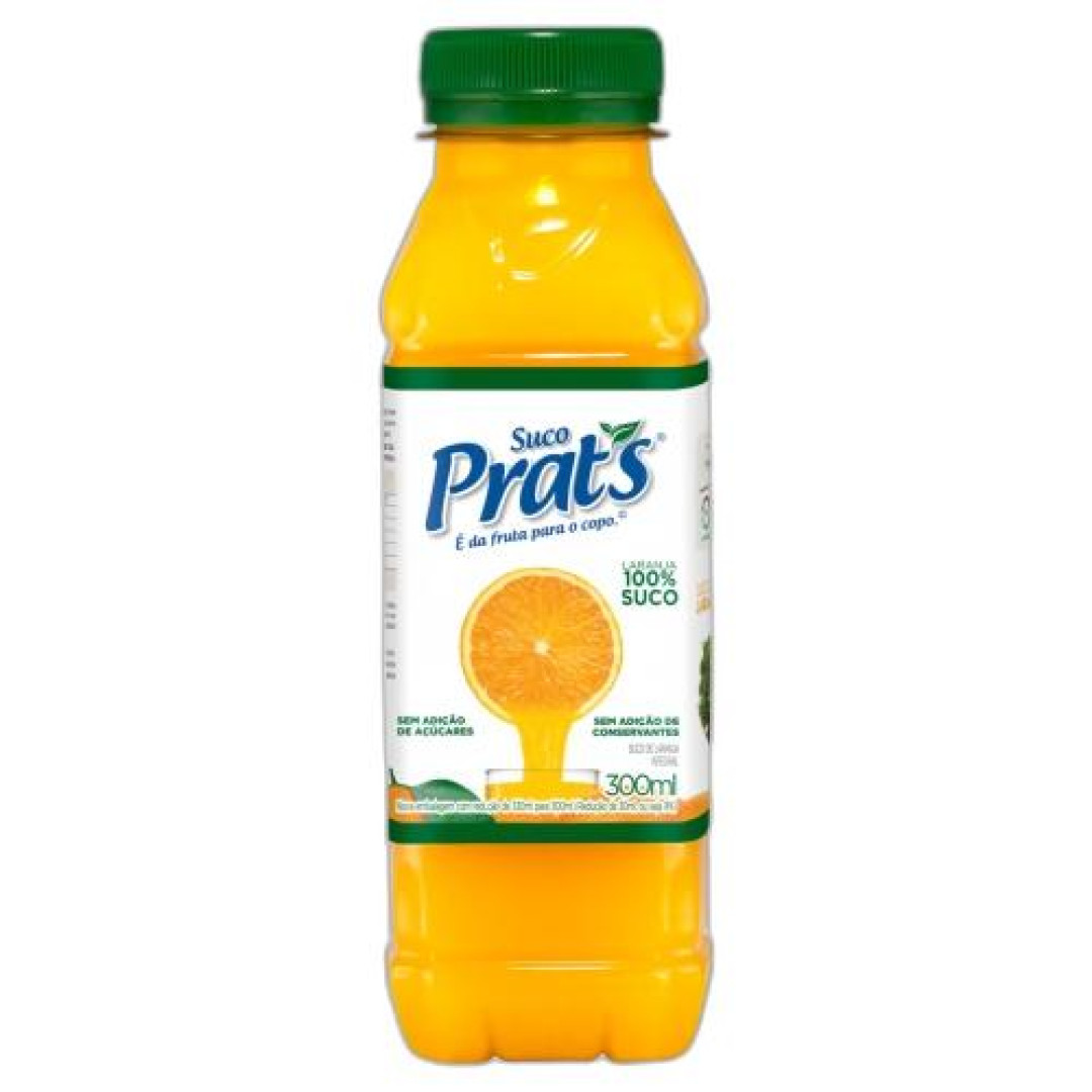 Detalhes do produto Suco 300Ml Prats  Laranja