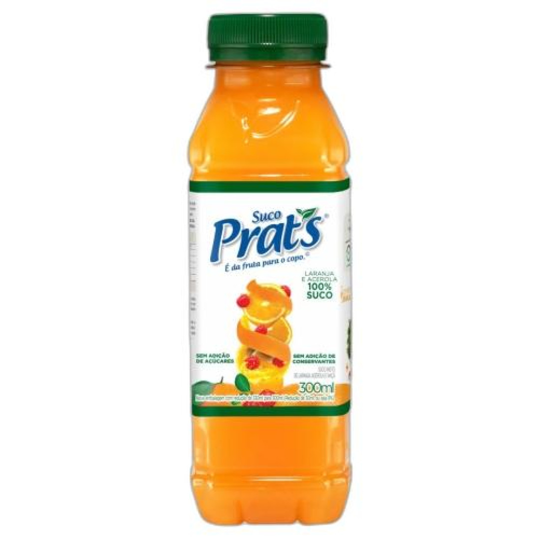 Detalhes do produto Suco 300Ml Prats  Laranja Acerola