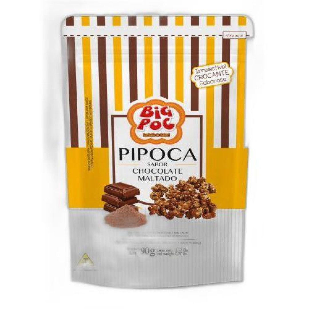 Detalhes do produto Pipoca 90Gr Big Poc Choc Maltado