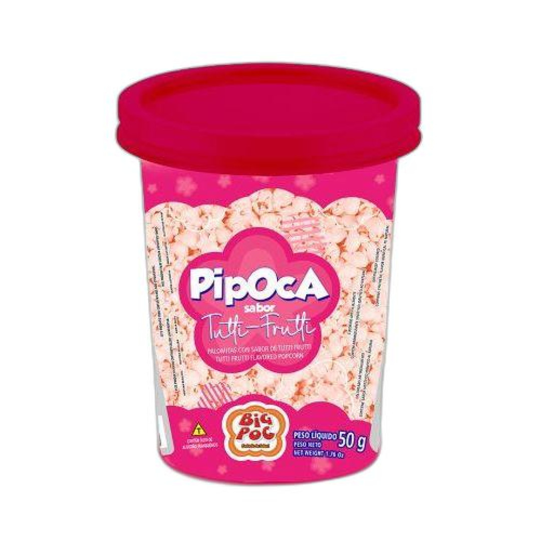 Detalhes do produto Pipoca 50Gr Big Poc Tutti Frutti
