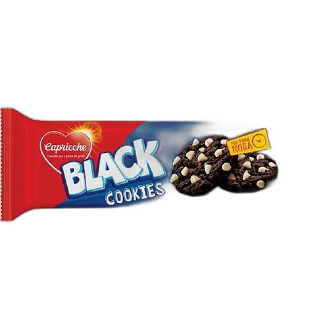 Detalhes do produto Bisc Cookies Pc 60Gr Capricche Black