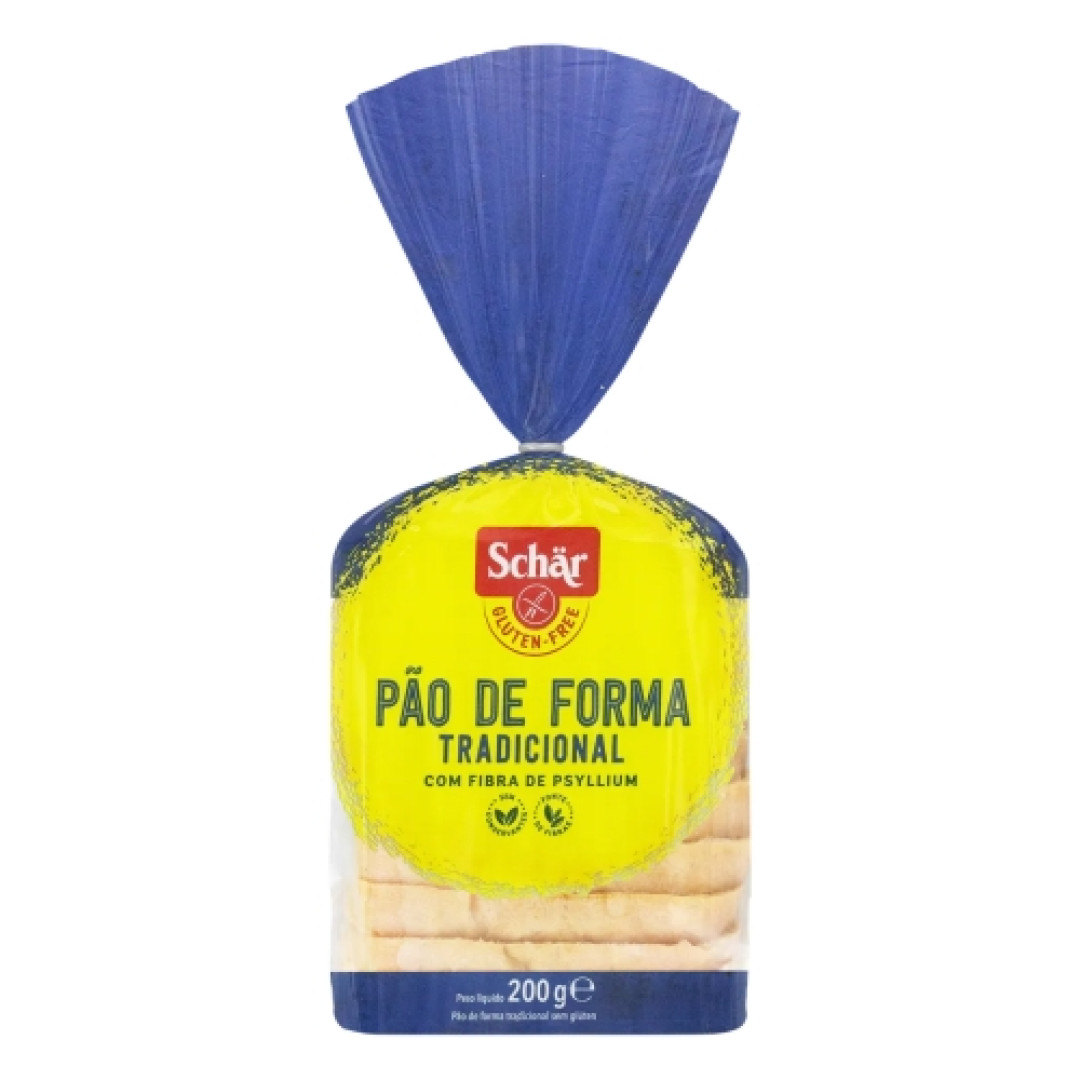 Detalhes do produto Pao Forma S/gluten 200Gr Schar Tradicional