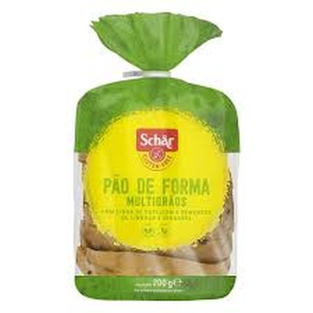 Detalhes do produto Pao Forma S/gluten 200Gr Schar Multigraos