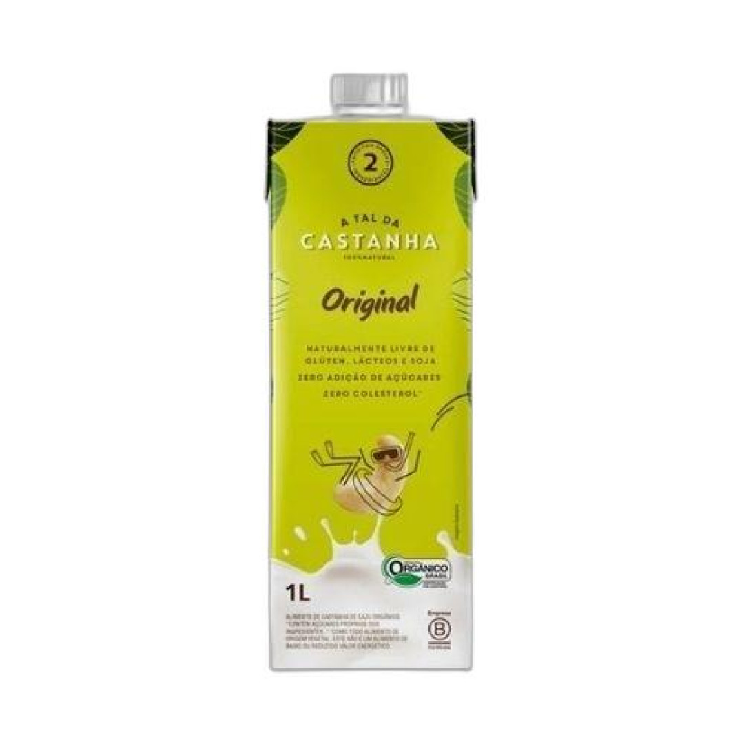 Detalhes do produto Bebida Vegetal Castanha 1L Tres Coracoes Original