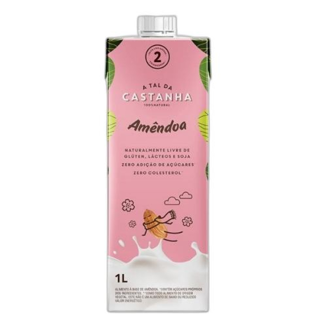 Detalhes do produto Bebida Vegetal Castanha 1L Tres Coracoes Amendoa
