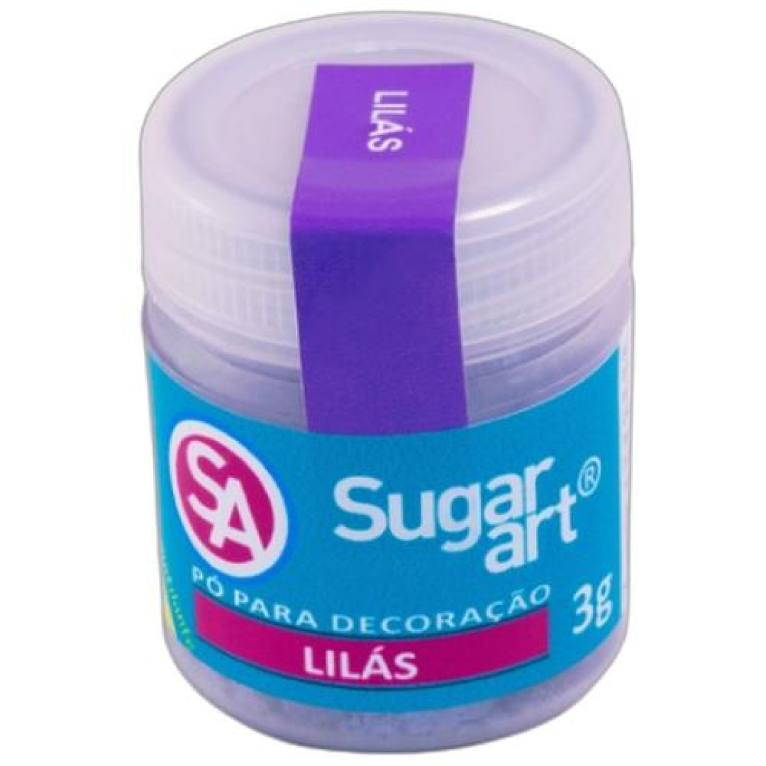 Detalhes do produto X Po P/decoracao 1Un 3Grs Sugar Art Lilas