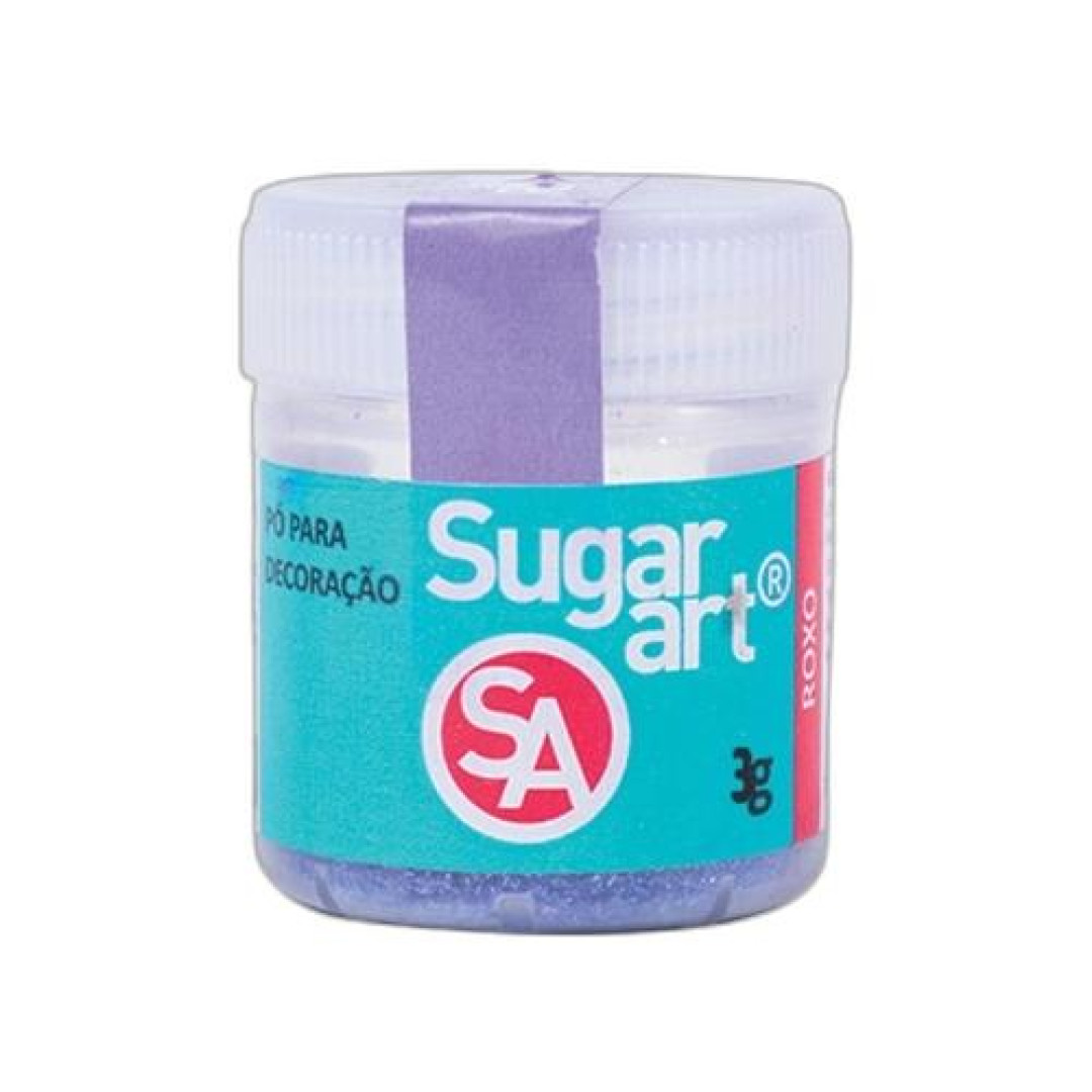 Detalhes do produto X Po P/decoracao 1Un 3Grs Sugar Art Azul Jeans