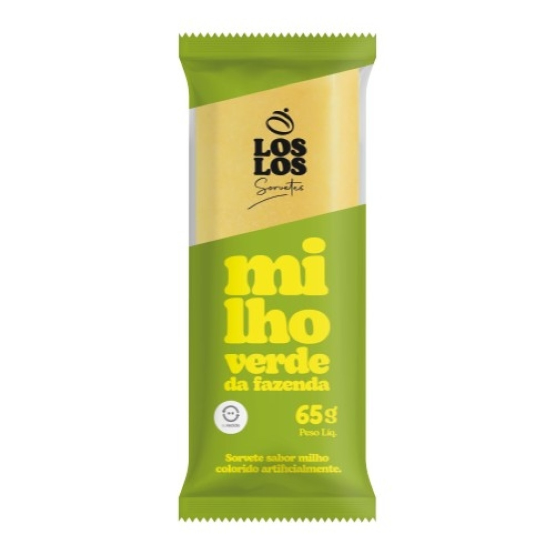Detalhes do produto Picole 65Gr Los Los Milho Verde