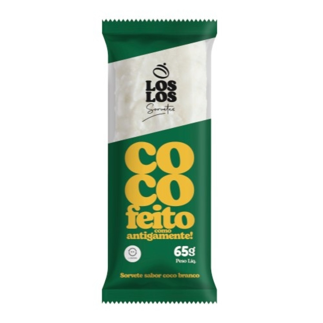 Detalhes do produto Picole 65Gr Los Los Coco