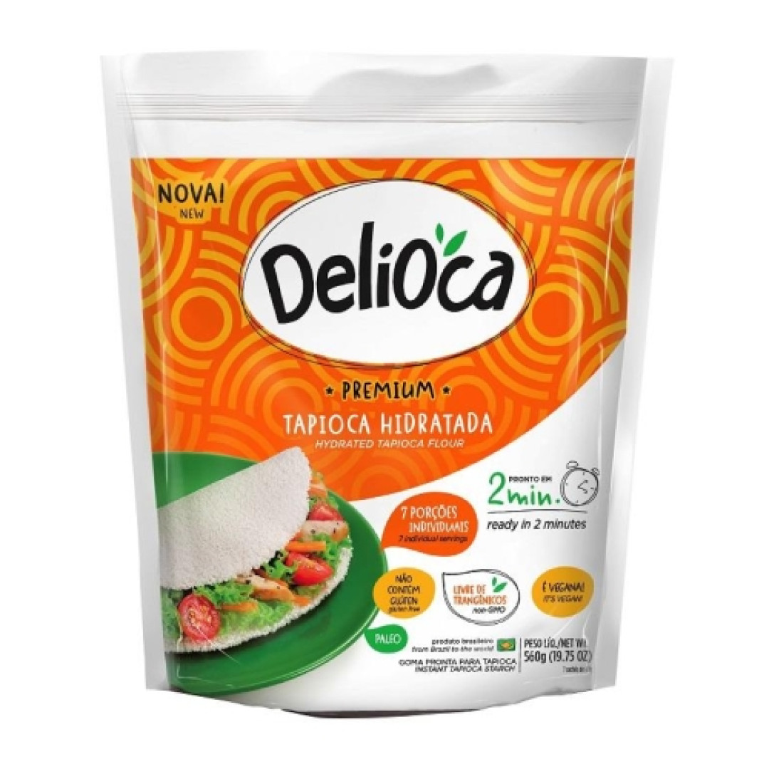 Detalhes do produto Tapioca Delioca 07X80Gr Da Terrinha .