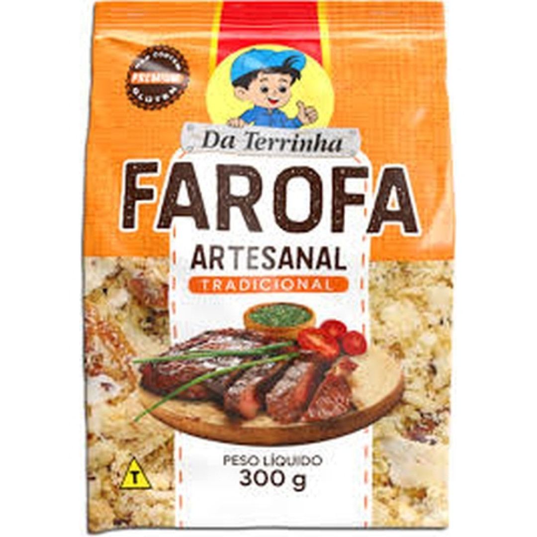 Detalhes do produto Farofa Artesanal 300Gr Da Terrinha .