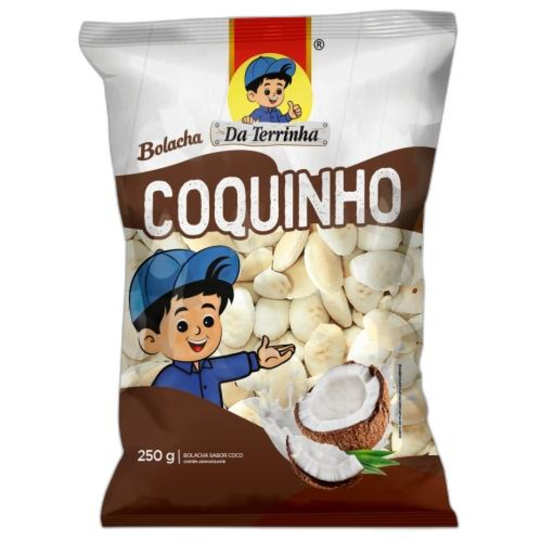 Detalhes do produto Bisc Coquinho 250Gr Da Terrinha .