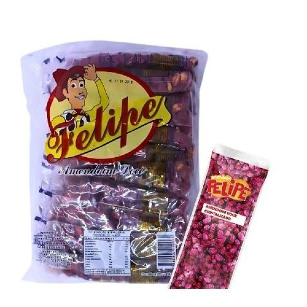 Detalhes do produto Amendoim Praline Fd 20X53Gr Felipe Doce
