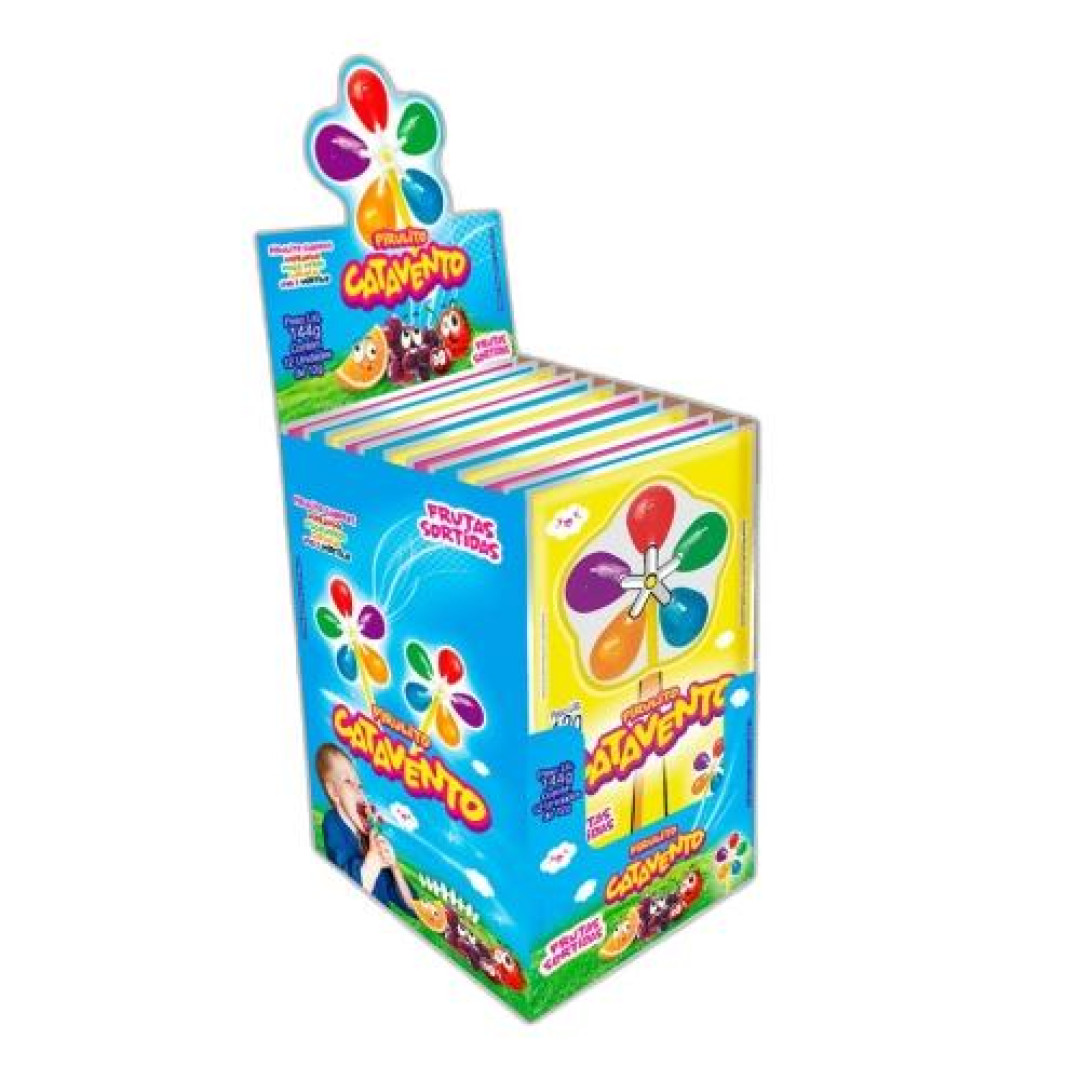 Detalhes do produto Pirl Catavento Dp 12X12Gr Danilla Foods Frutas