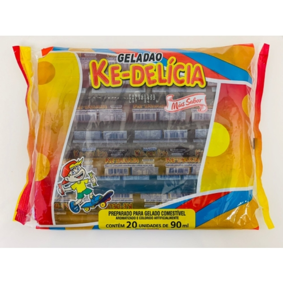 Detalhes do produto Geladao Ke-Delicia 20X90Ml Kaxuxa Sortido