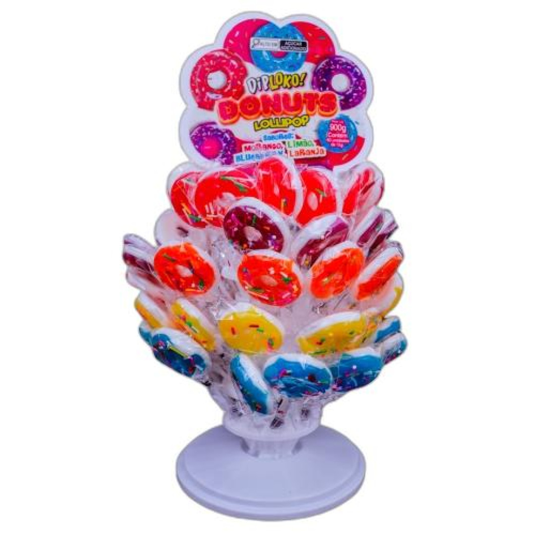 Detalhes do produto Pirl Diploko Donuts 60U Expositor Danill Sortido
