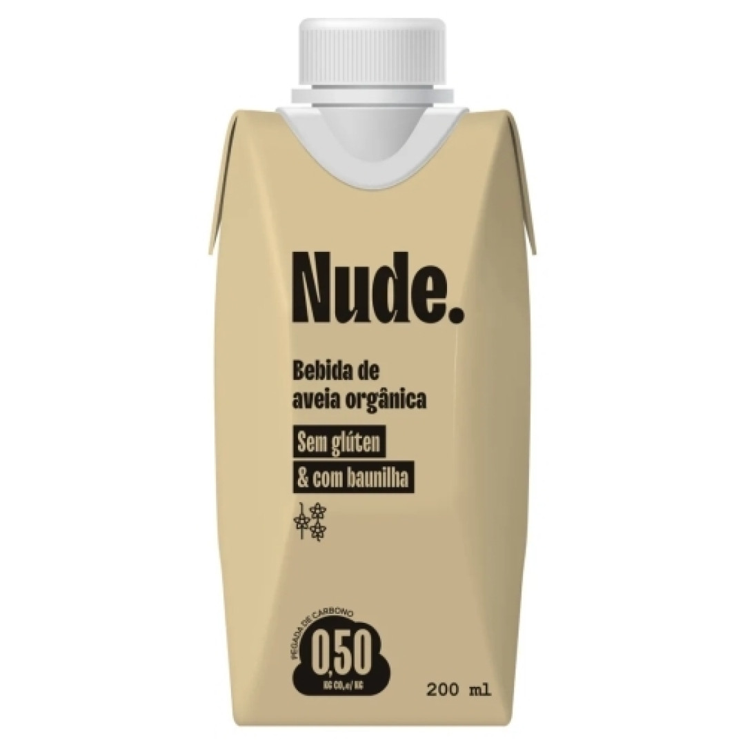 Detalhes do produto Bebida De Aveia 200Ml Nude Baunilha