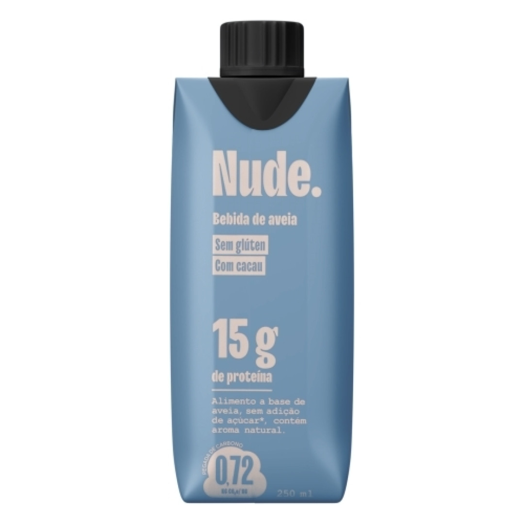 Detalhes do produto Bebida De Aveia E Proteina 250Ml Nude Cacau