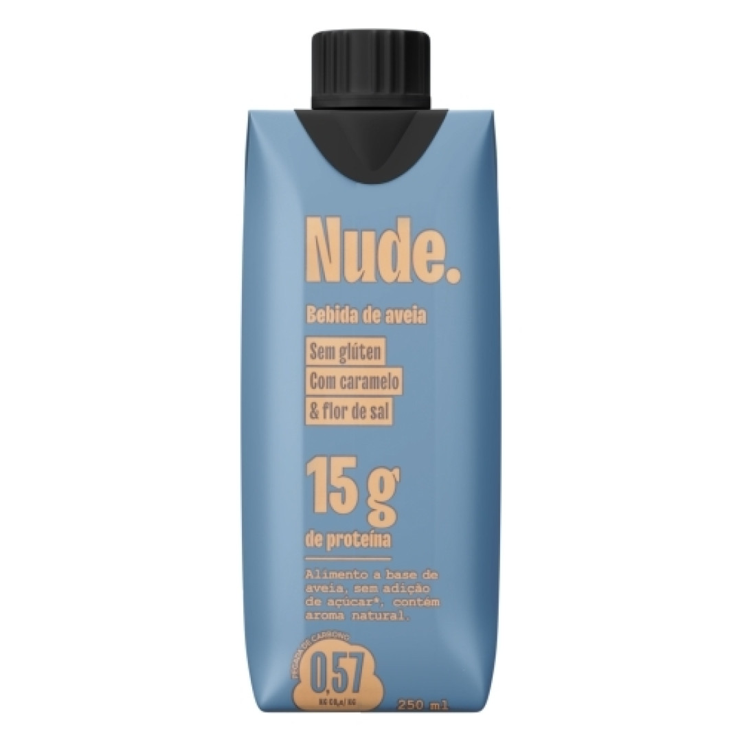 Detalhes do produto Bebida De Aveia E Proteina 250Ml Nude Caram.flor Sal