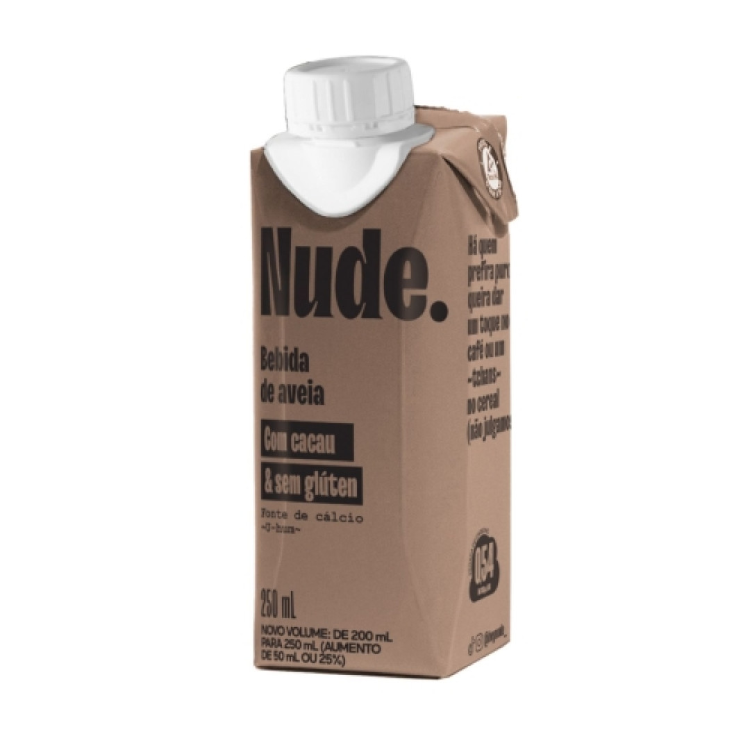 Detalhes do produto Bebida De Aveia To Go 250Ml Nude Cacau