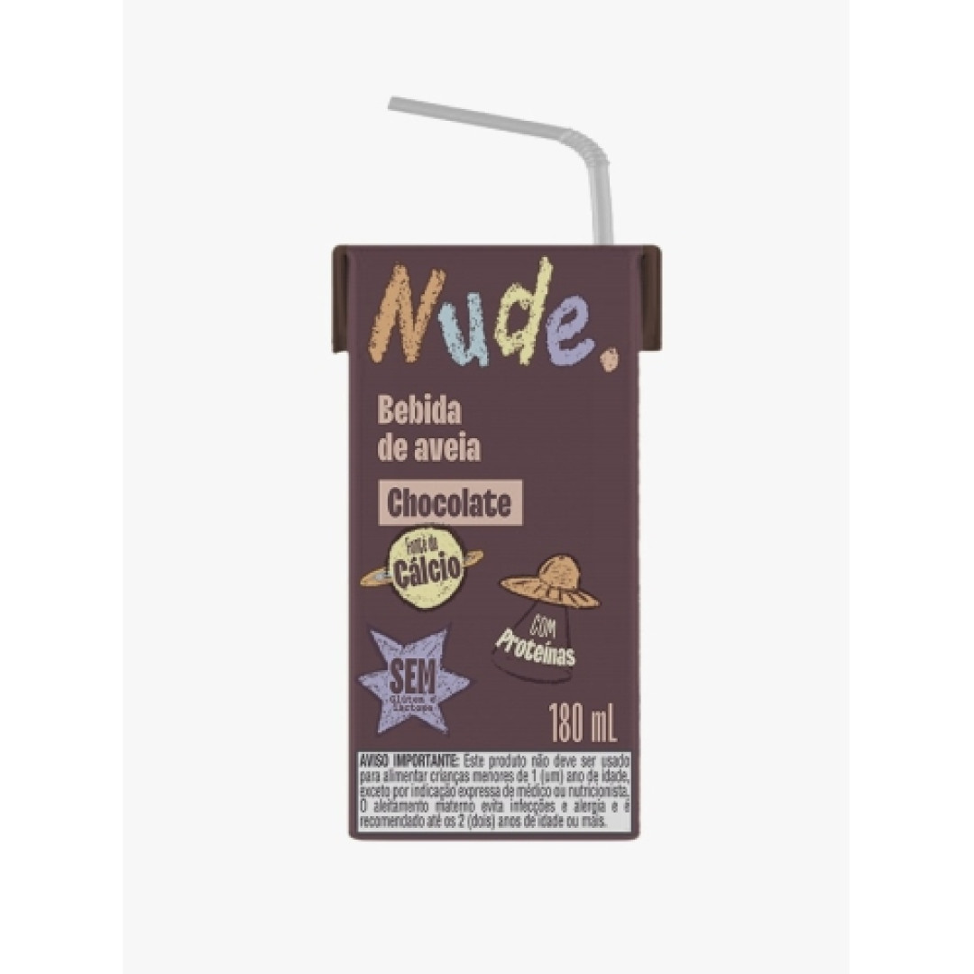 Detalhes do produto Bebida De Aveia Kids 180Ml Nude Chocolate