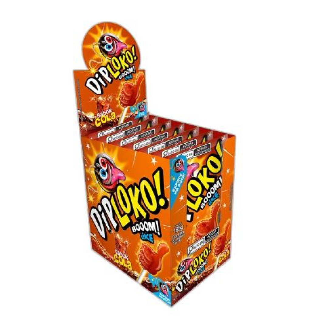 Detalhes do produto Pirl Diploko Booom Dp 15Un Danilla Cola