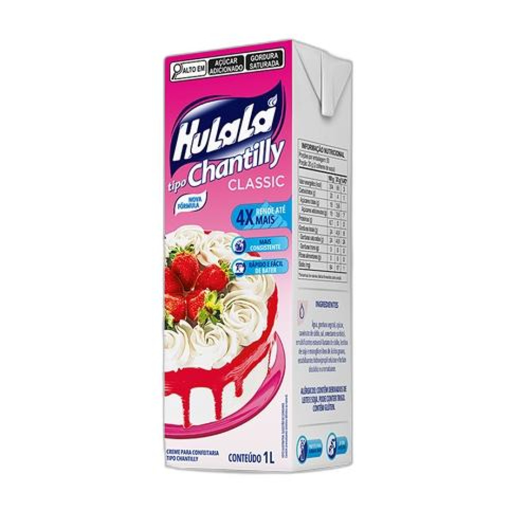 Detalhes do produto Chantilly 1Lt Hulala .