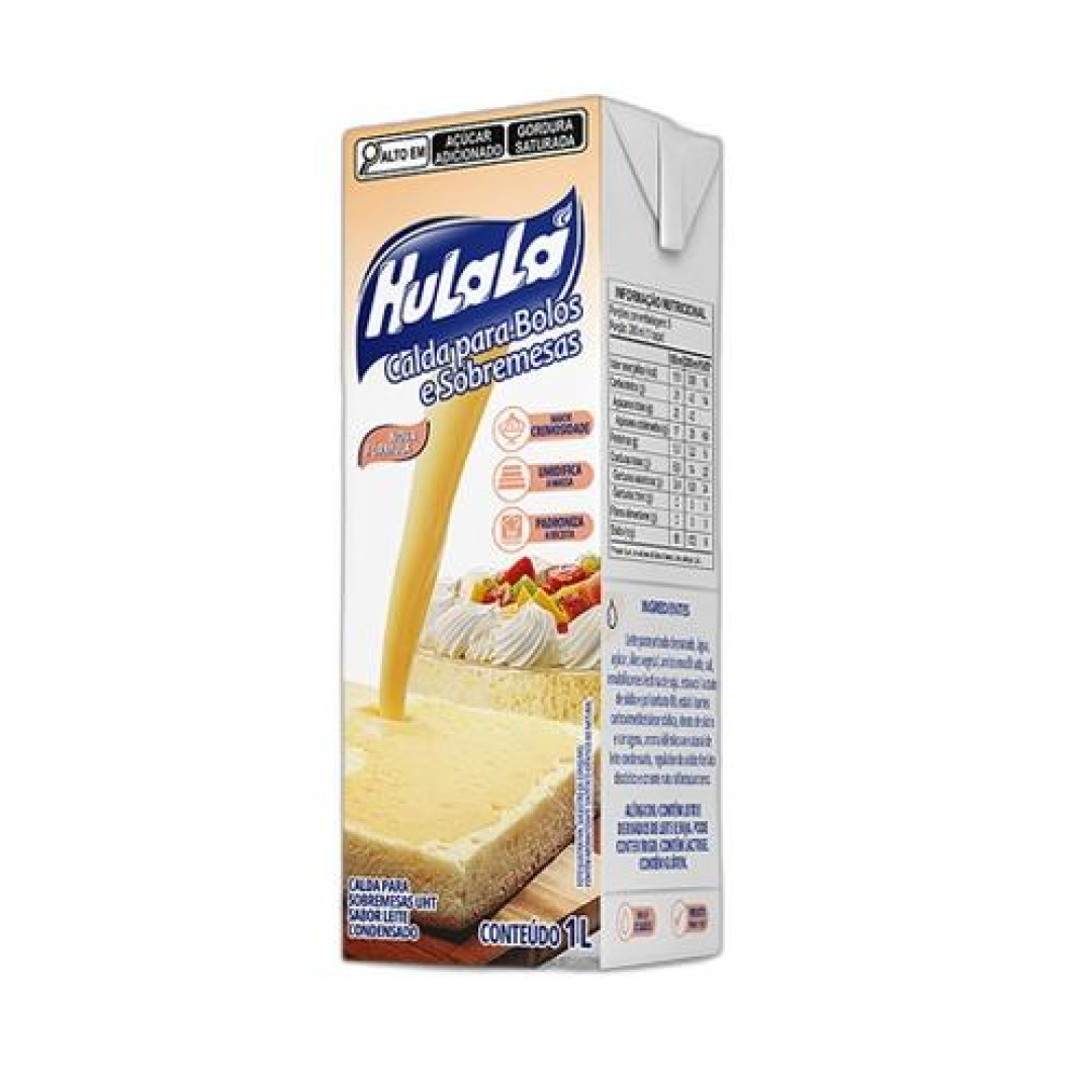 Detalhes do produto Calda Bolo 1Lt Hulala Leite Condensad