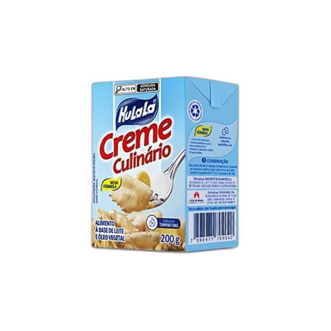 Detalhes do produto Creme Culinario 200Gr Hulala .