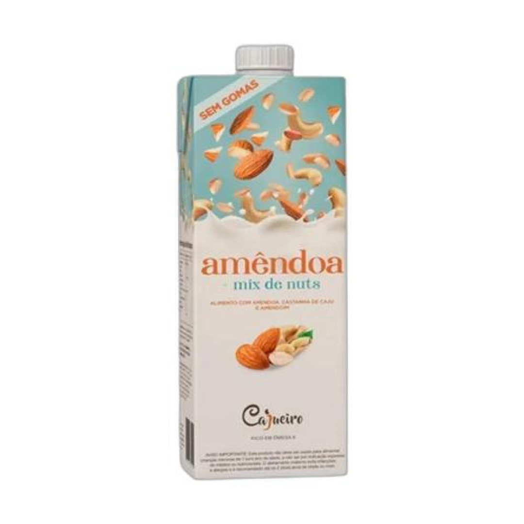 Detalhes do produto Leite Amendoa 1Lt Usibras Mix Nuts