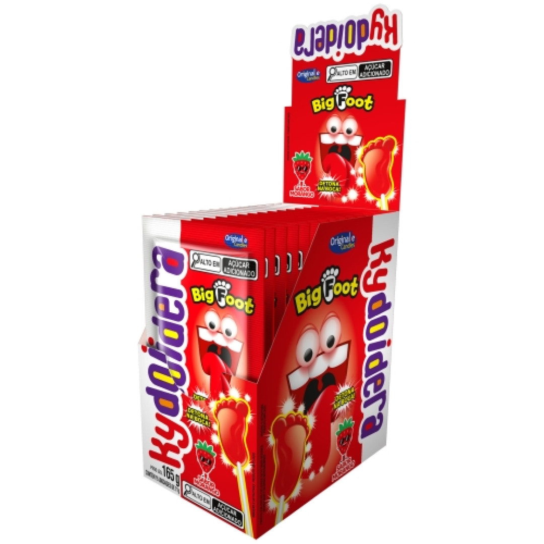 Detalhes do produto Pirl Kydoidera Boom Dp 15X11Gr Bigfoot Morango