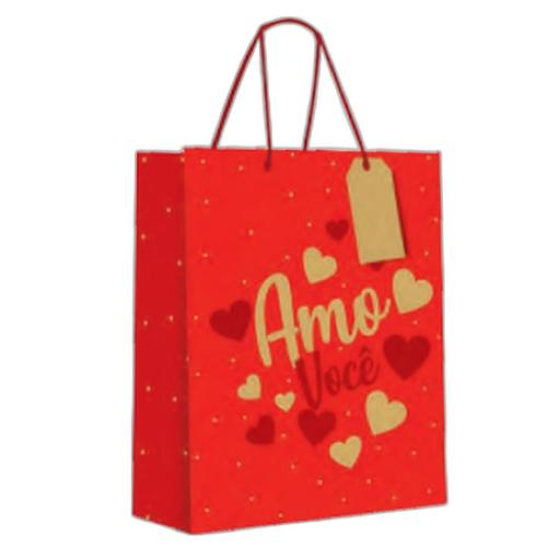 Detalhes do produto X Sacola M 26X31X10Cm Bem Quer 1Un Pack .