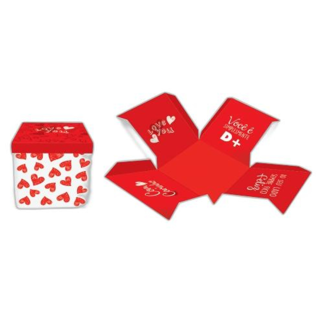 Detalhes do produto X Cx Surpresa Love 1Un Packpel .