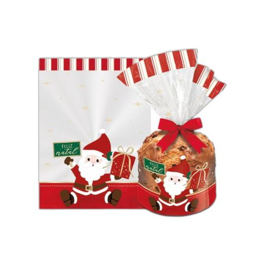 Detalhes do produto X Saco Panet Natal 250G 50Un Packpel .