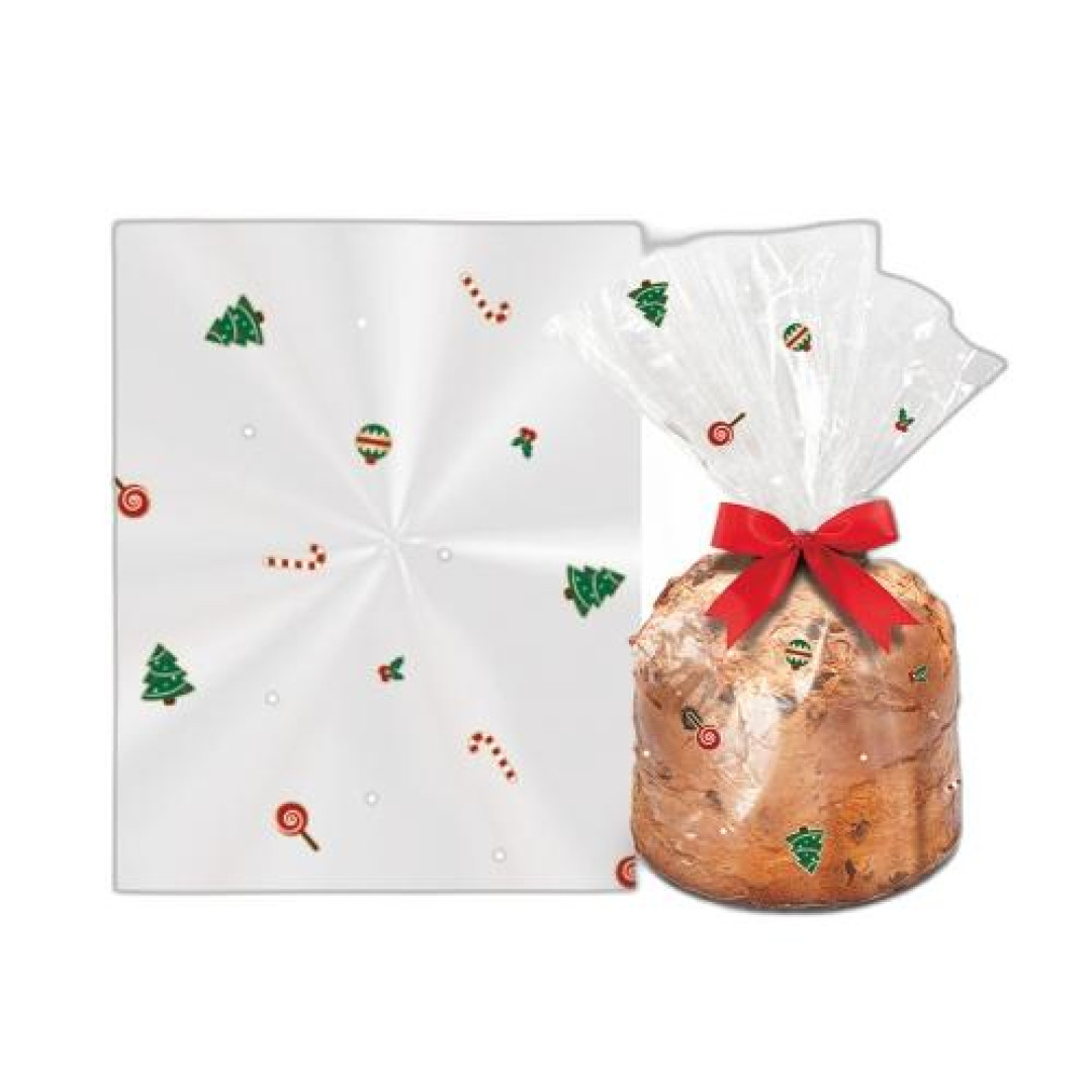 Detalhes do produto X Saco Panetone Doce Natal 50U 100G Pack .