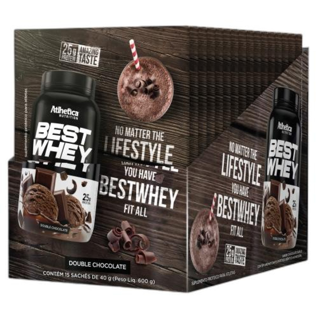 Detalhes do produto Supl Best Whey Sc 40G Athletica  Chocolate