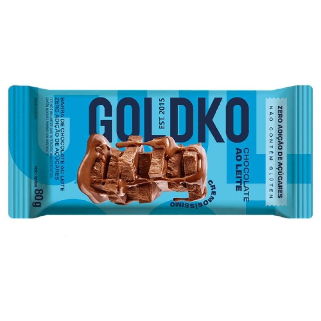 Detalhes do produto Choc 80Gr Goldko Ao Leite