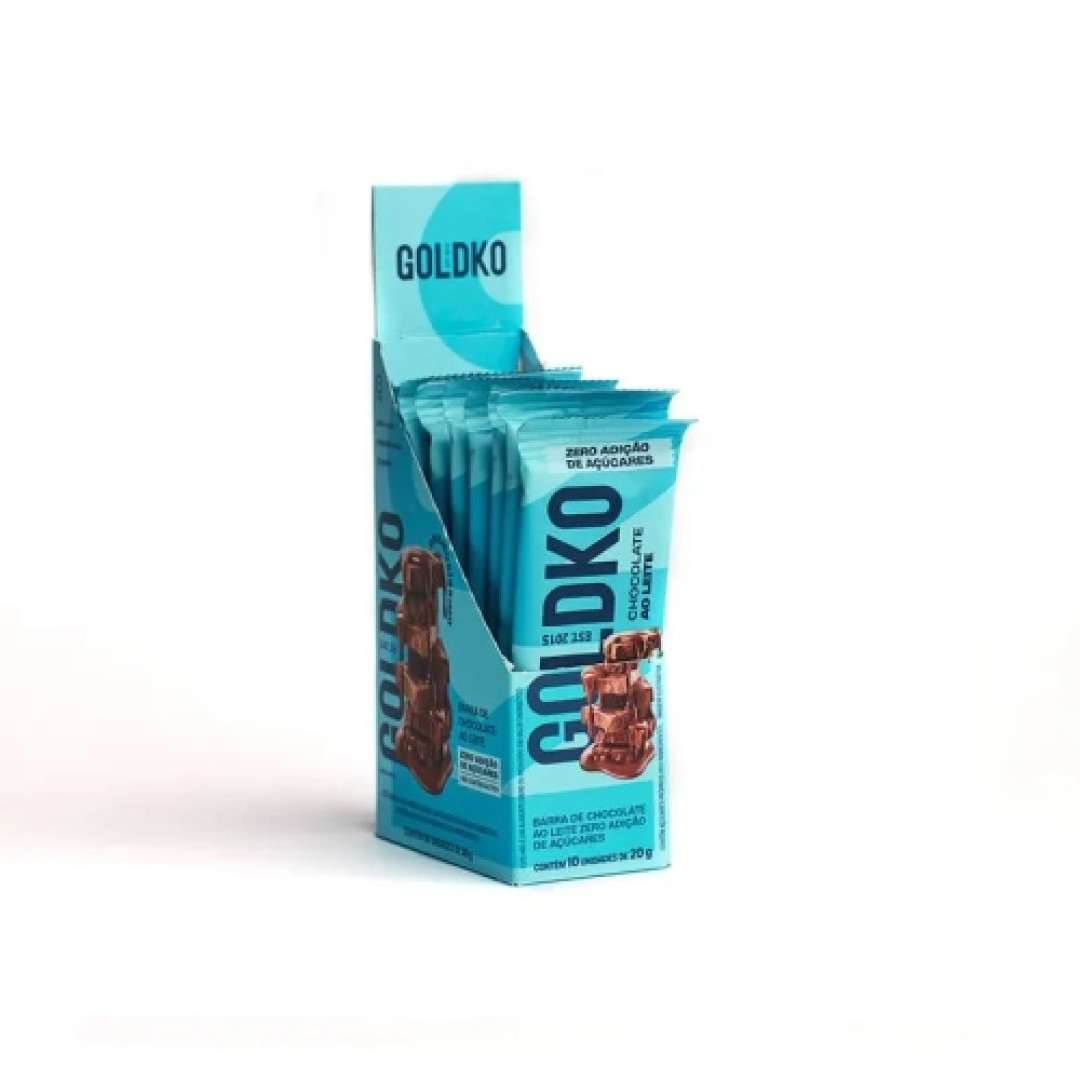 Detalhes do produto Choc Zero 20Gr Goldko Ao Leite