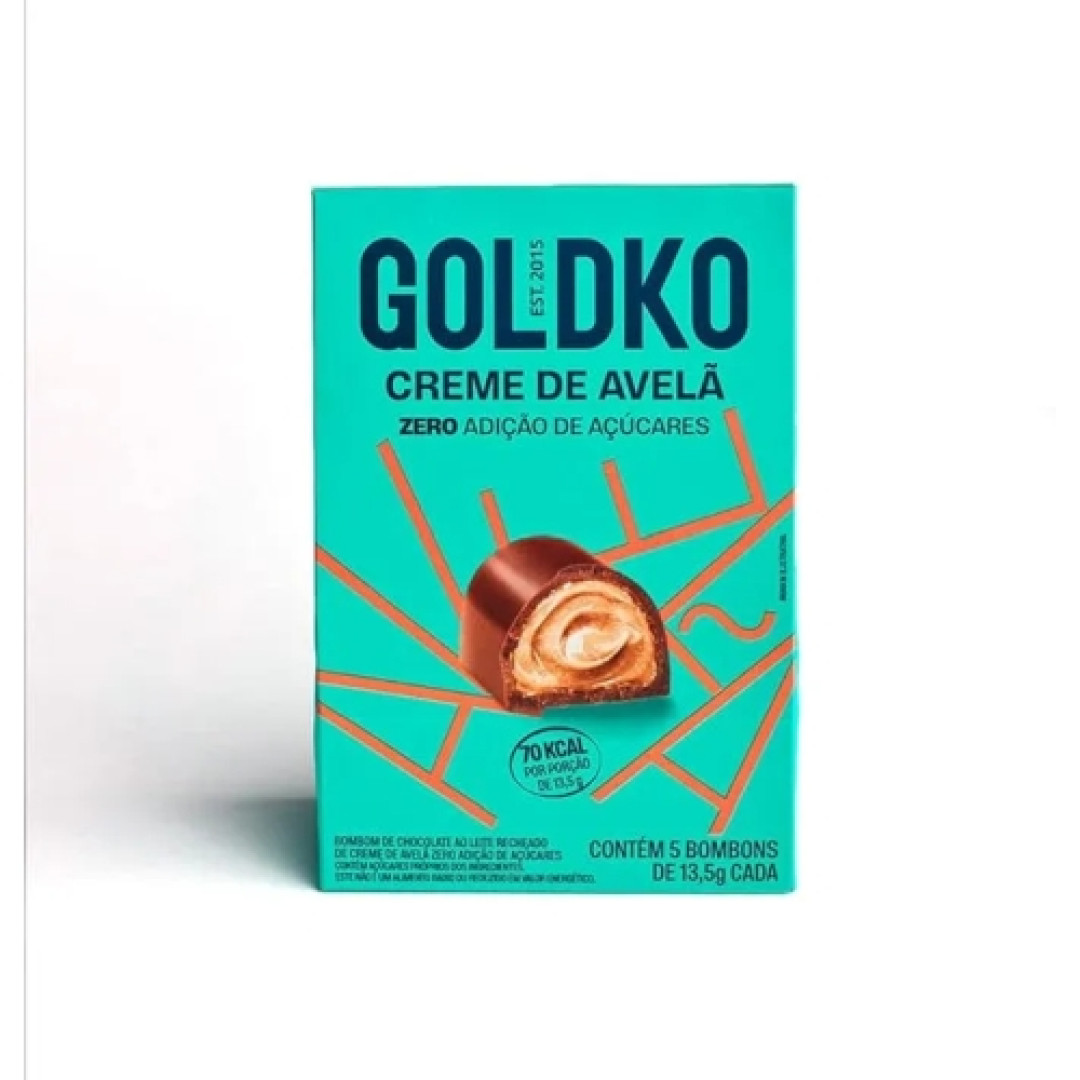 Detalhes do produto Bombom 5X13,5Gr Goldko Creme Avela