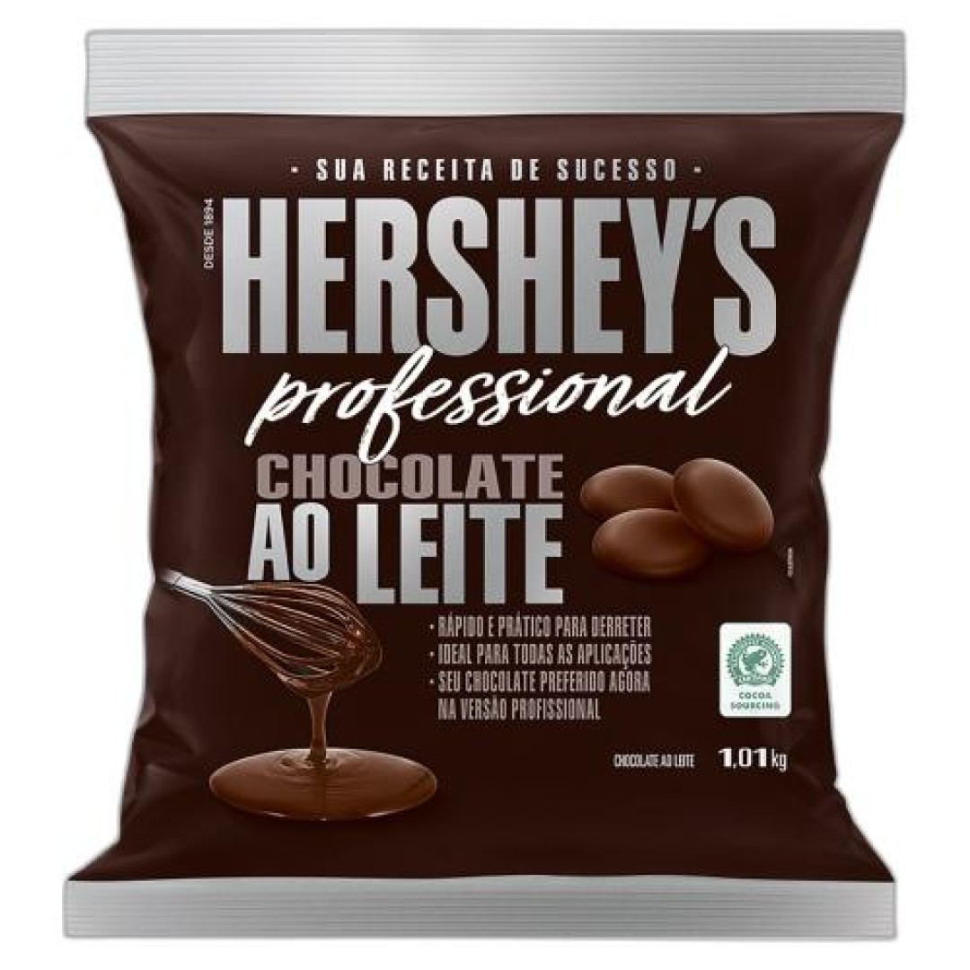 Detalhes do produto Cobert Gotas 1,01Kg Hersheys Ao Leite