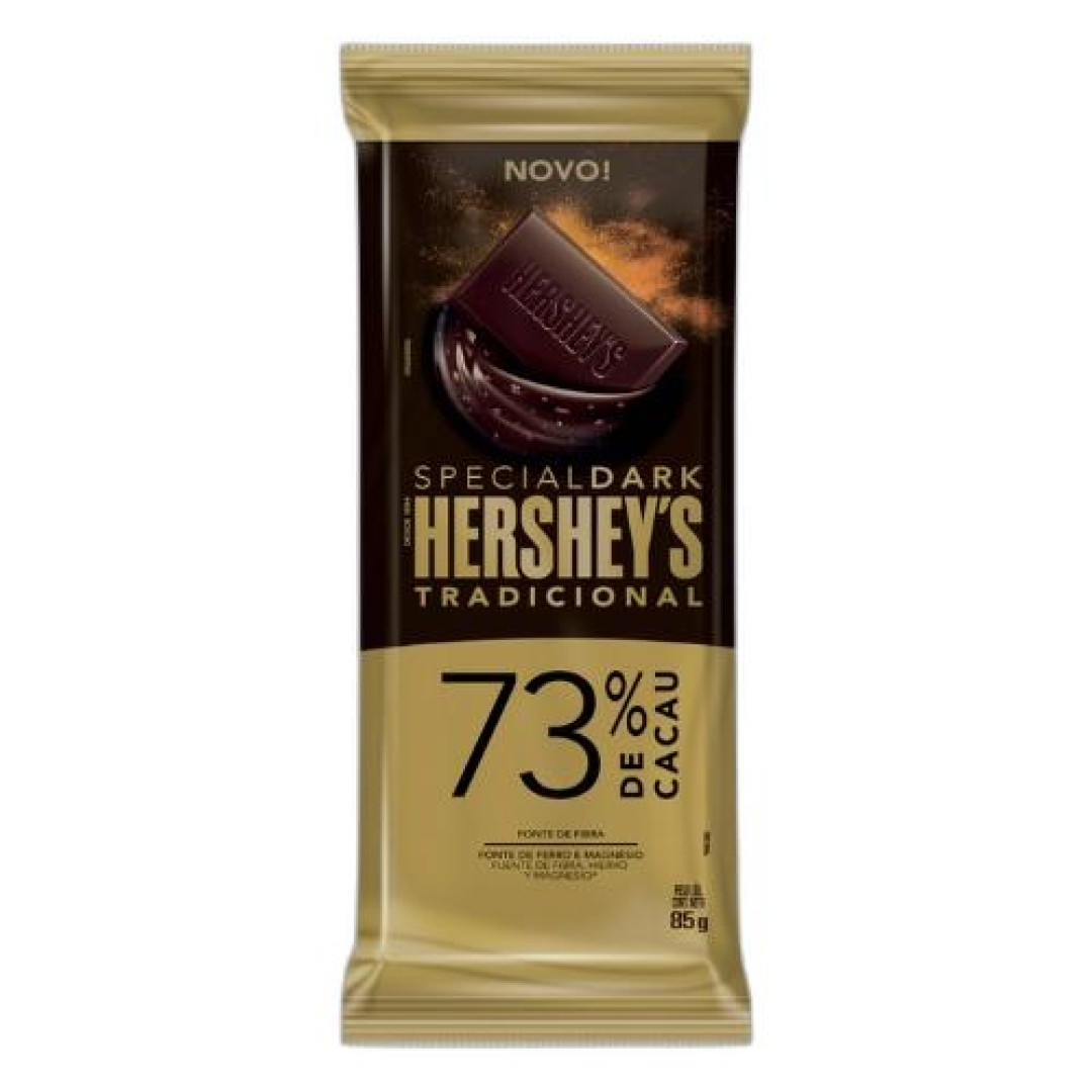 Detalhes do produto Choc Special Dark 73% Cacau 85Gr Hershey Tradicional