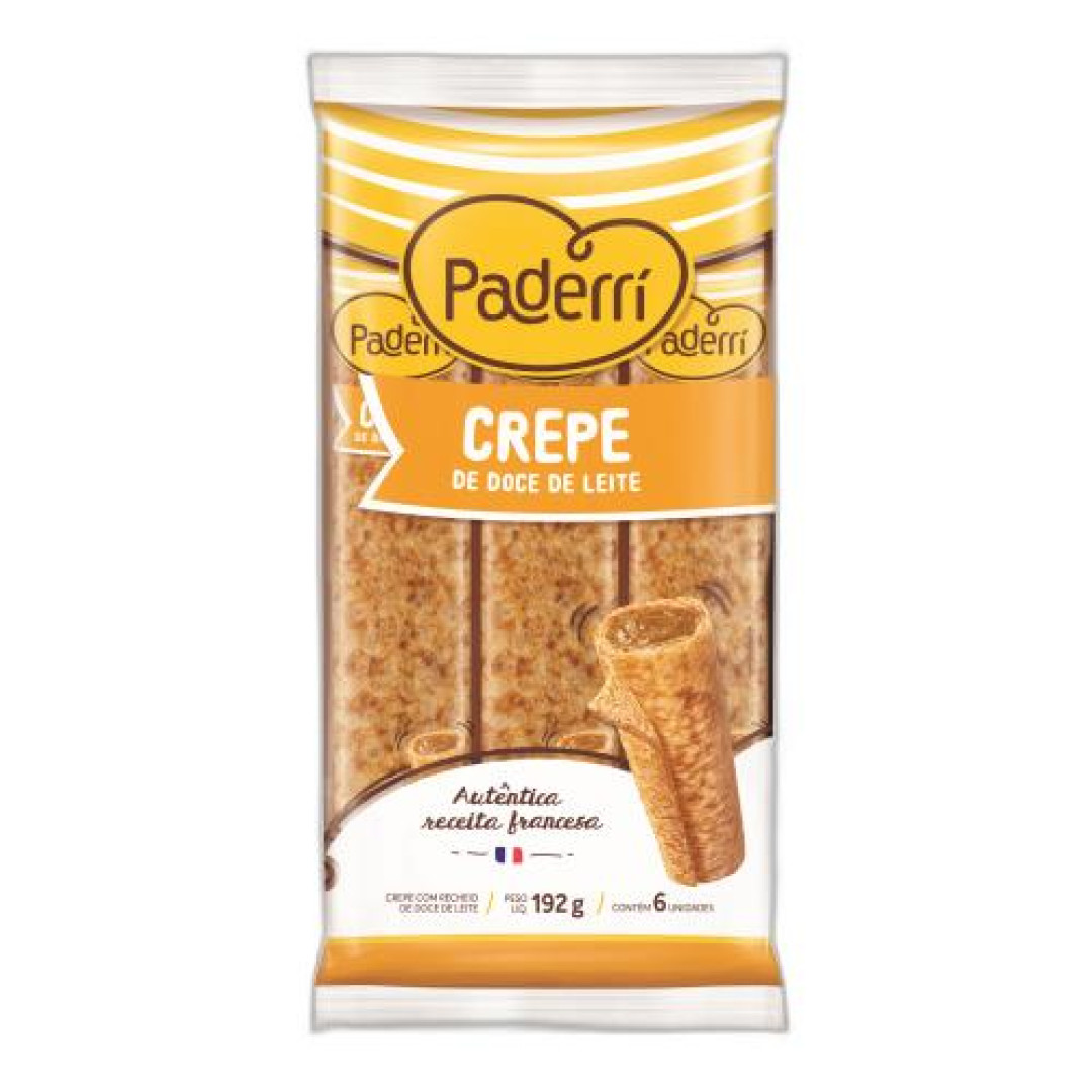 Detalhes do produto Crepe 6X30Gr Paderri Doce Leite