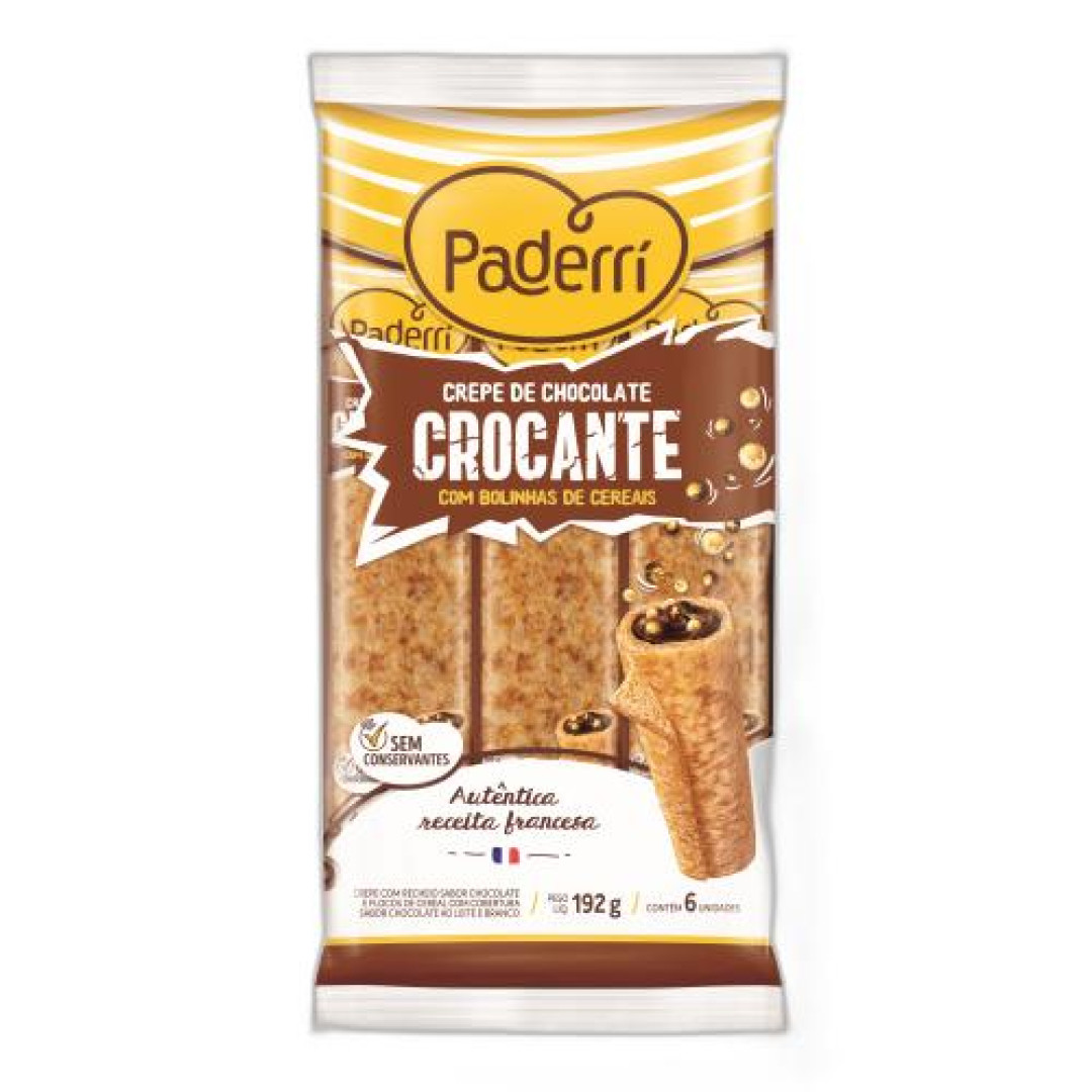 Detalhes do produto Crepe 6X30Gr Paderri Crocante