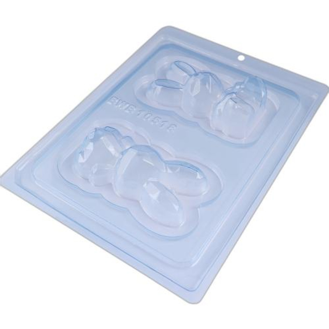 Detalhes do produto X Forma Especial Coelho Lapidado Pq Bwb Transparente