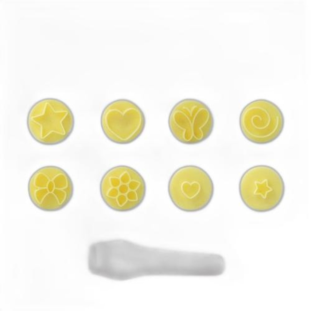 Detalhes do produto X Kit Carimbos Essenciais 9Un Blue Star Amarelo